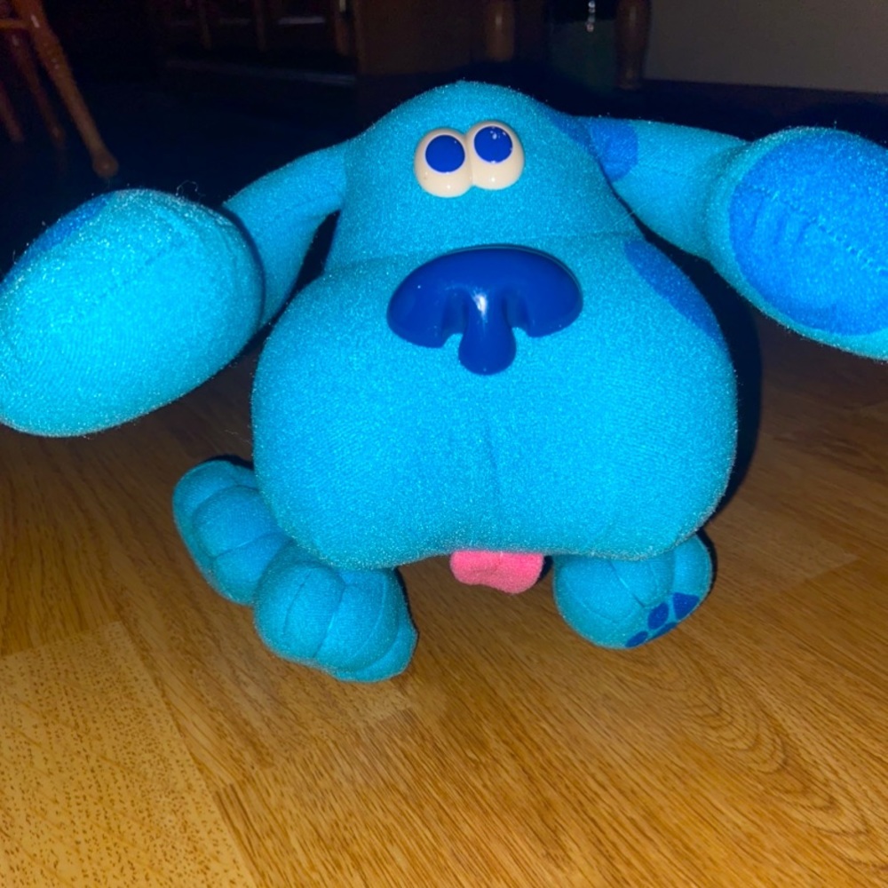 Vintage 1997 Blues Clues Plush Toy
